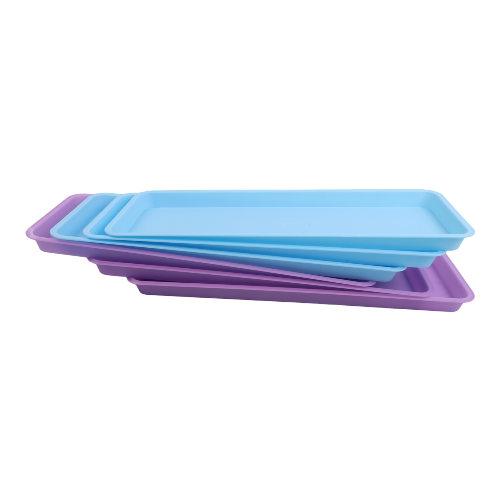 Drip Tray Saucer - Set di 6 Sottovasi Rettangolari in