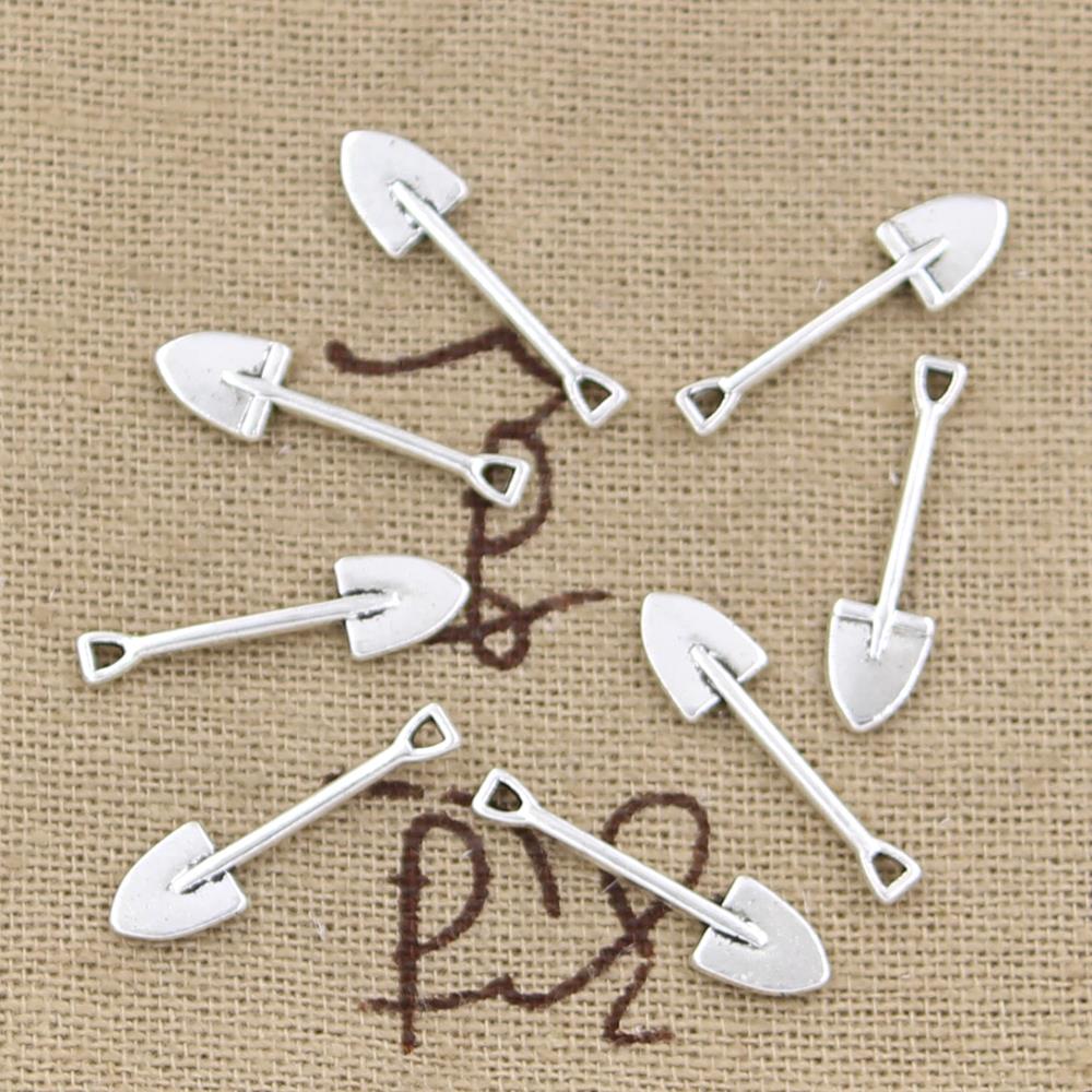 Soil Scoop Tool - 100 pz Charms pala Spade giardinaggio