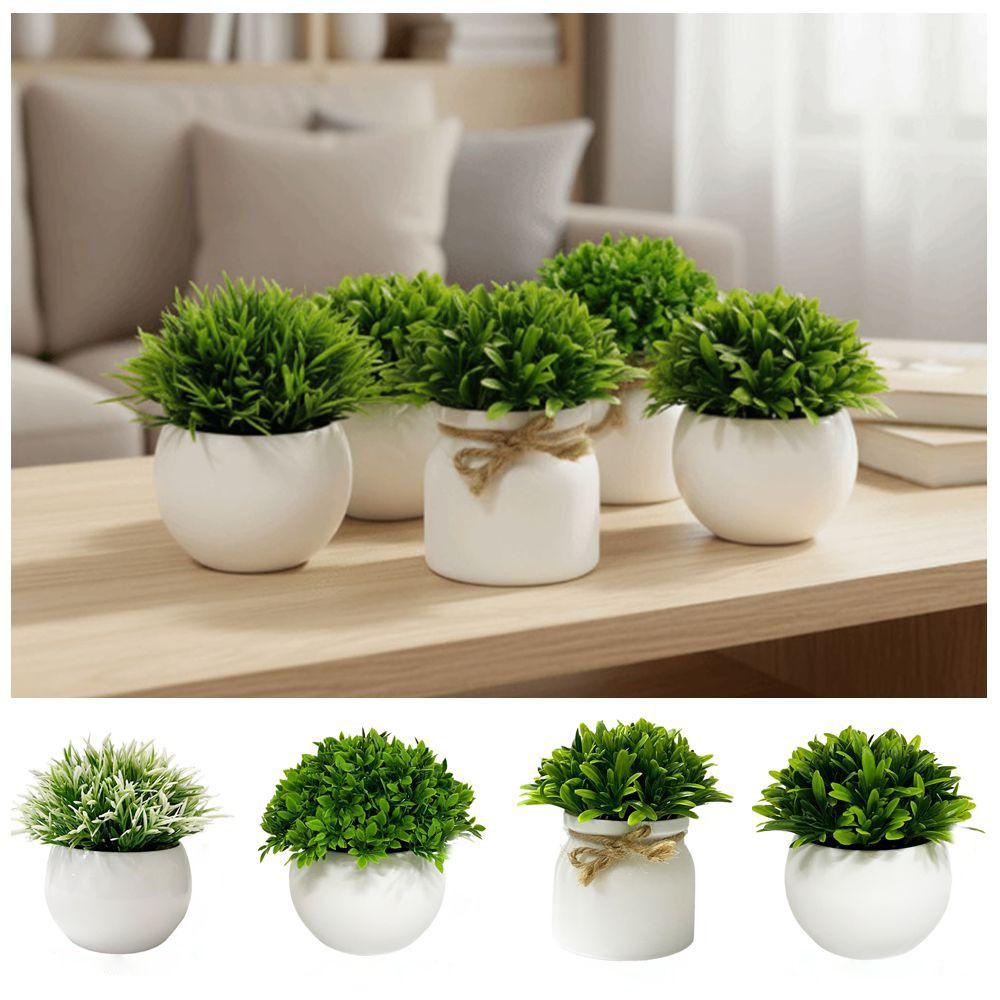 con piante artificiali in vaso - Bonsai Garden Accessories recensione e prezzo