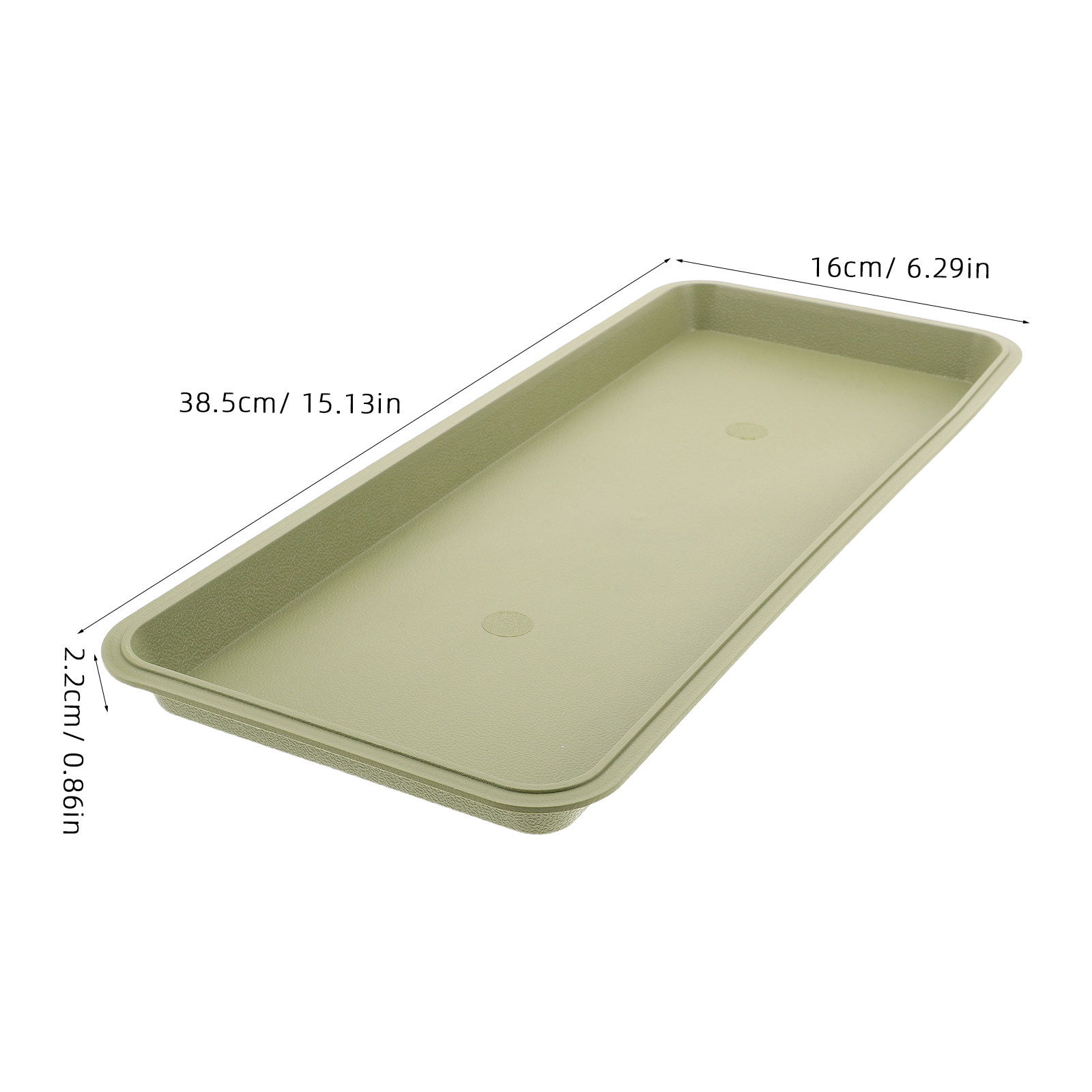 Vassoio Rettangolare per Vasi  - Drip Tray Saucer recensione e prezzo