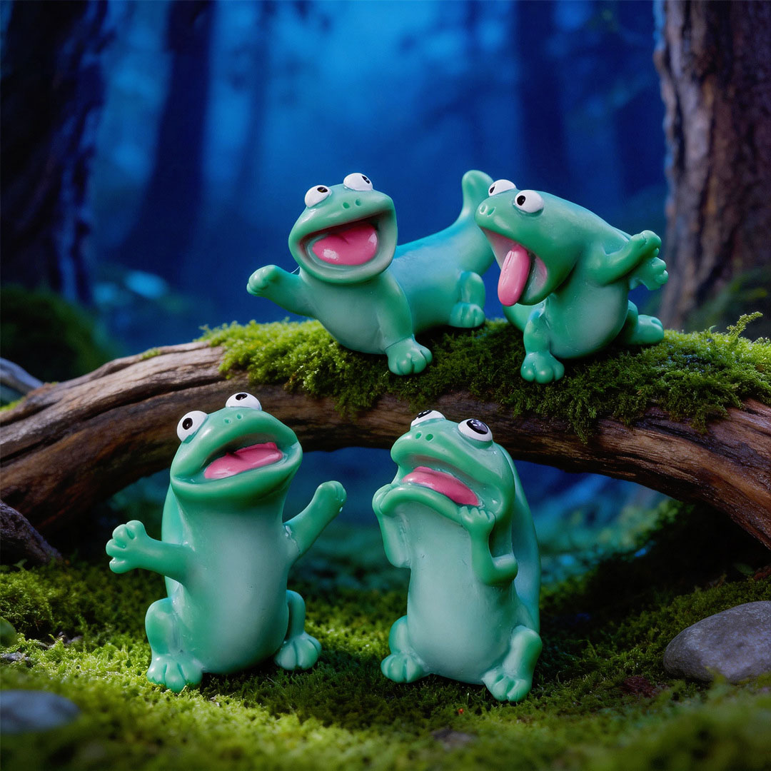 Set di 5 Piccole Figure in Res - Bonsai Gardenia recensione e prezzo