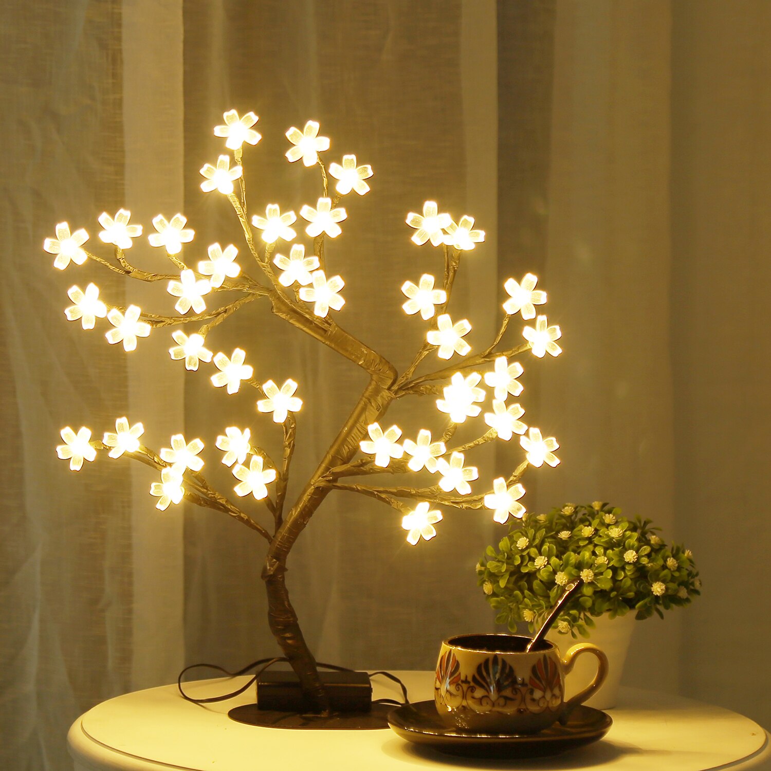 Luce dell'albero dei fiori di  - Bonsai Garden Sushi recensione e prezzo